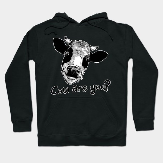 Cow Are You? Hoodie by ZugArt01